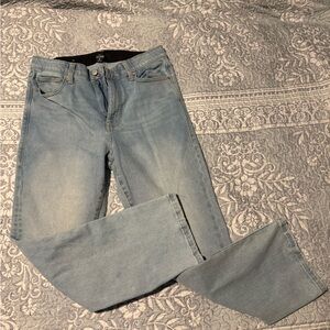 Lularoe Cropped Kick Flare Denim